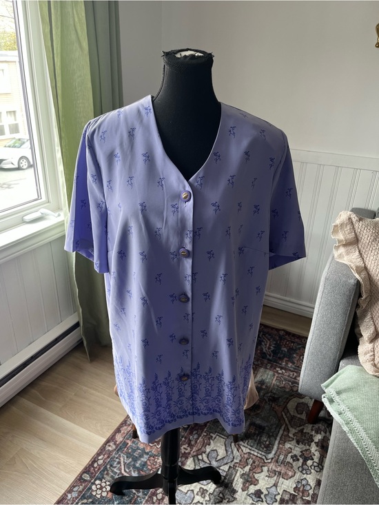 Jackets & Blazers - Vintage Lavender Button-Front Jacket blazer L/XL